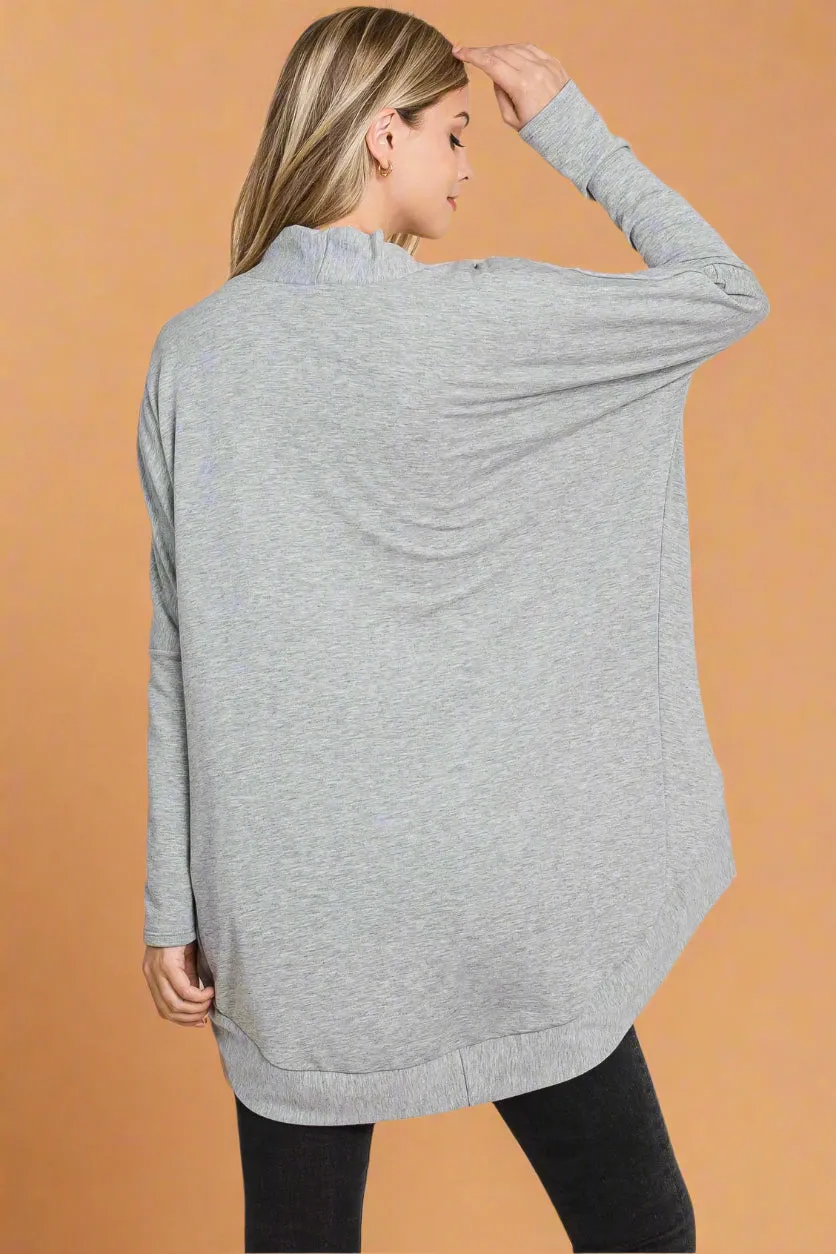 Solid Baby Soft Terry Cardigan