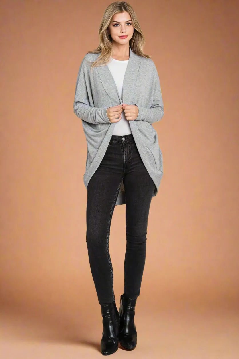 Solid Baby Soft Terry Cardigan
