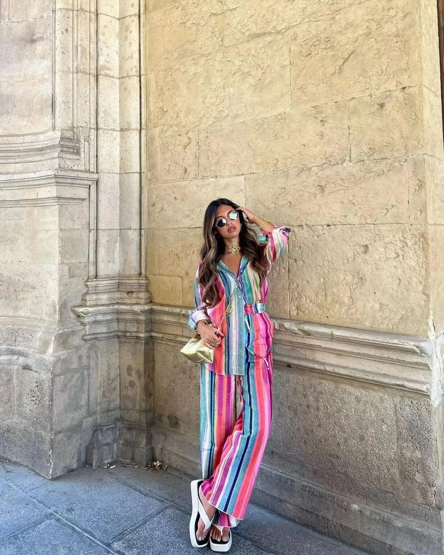Stacy Printed Coord Set