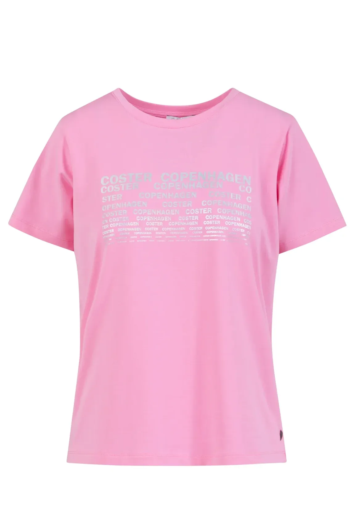 T-Shirt with logo | Bubble Gum Pink