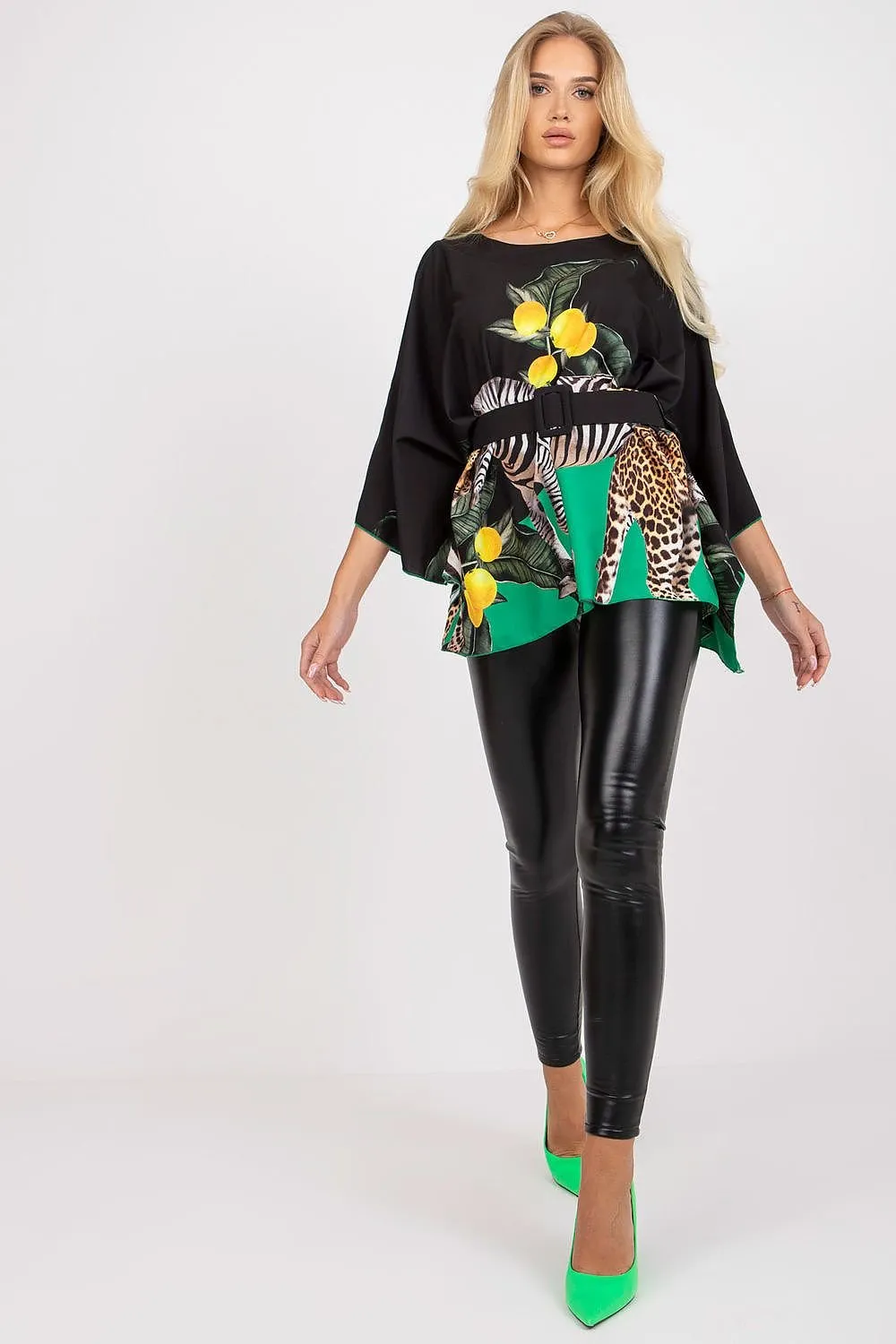 TEEK - Wild Fruitful Animal Blouse