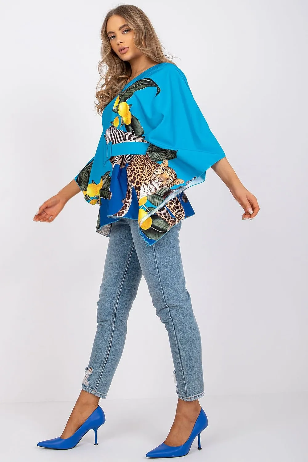 TEEK - Wild Fruitful Animal Blouse