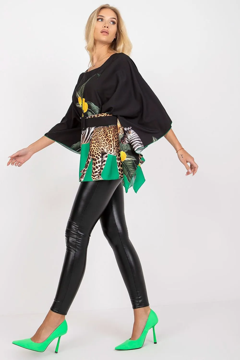 TEEK - Wild Fruitful Animal Blouse