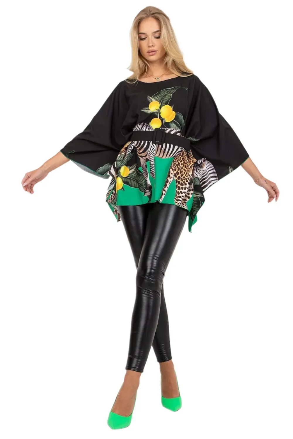 TEEK - Wild Fruitful Animal Blouse