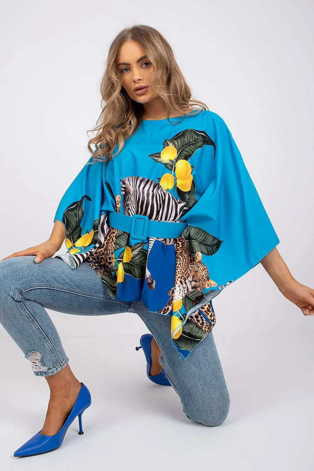 TEEK - Wild Fruitful Animal Blouse