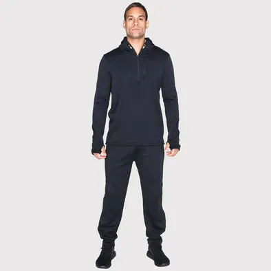 TX WAFFLE HOODED SHIRT