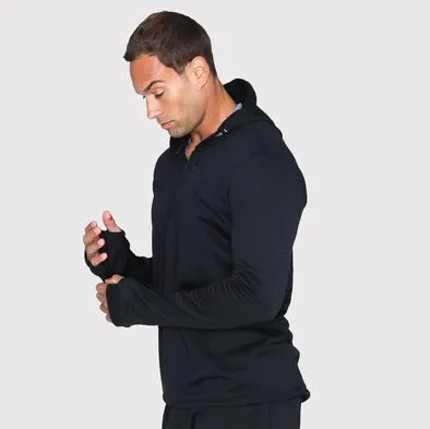 TX WAFFLE HOODED SHIRT