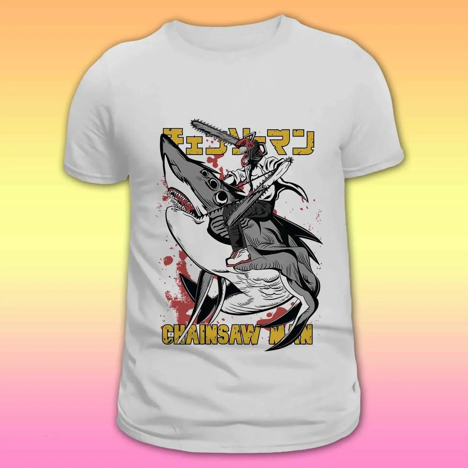 Unisex anime T-shirt – Chainsaw man