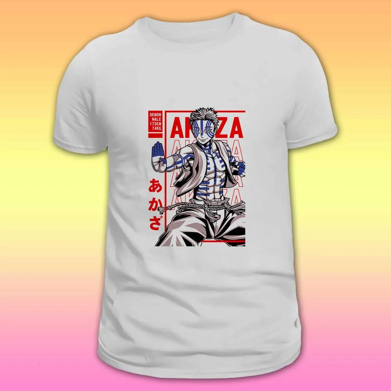 Unisex printed T-shirt – Akaza