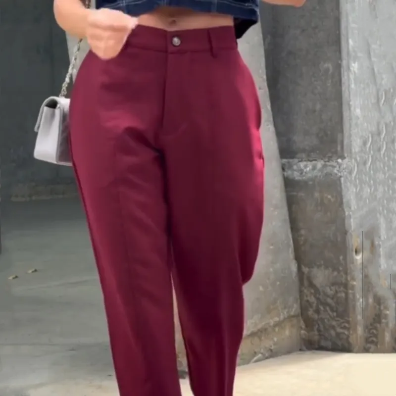 Versatile Classic Slim Fit Suit Pants