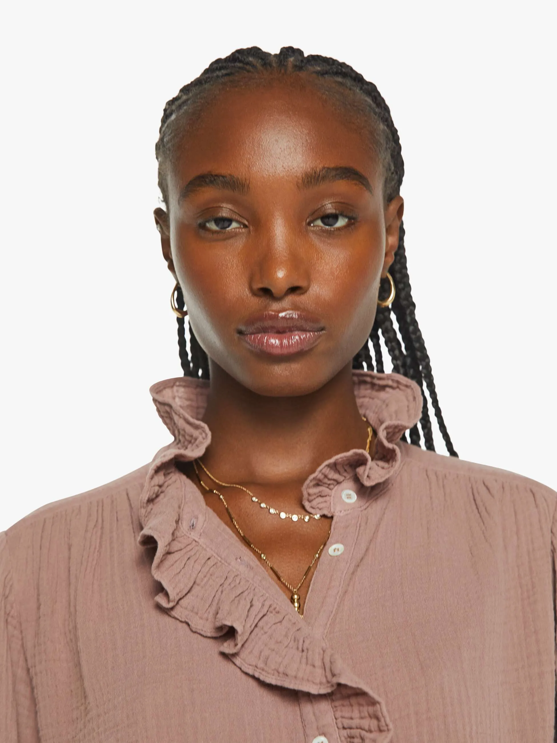 XiRENA Gillian Shirt - Dusty Rose
