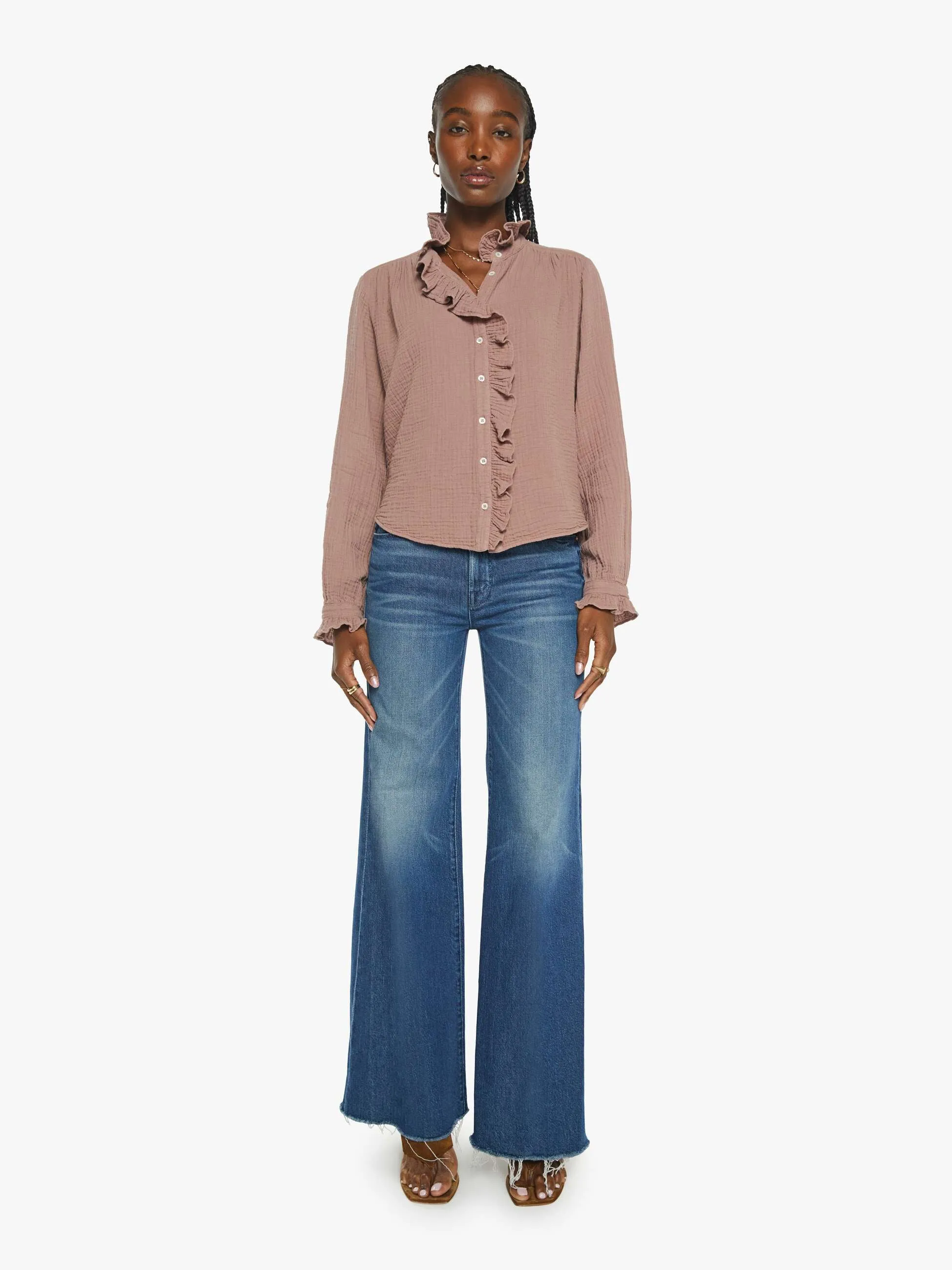 XiRENA Gillian Shirt - Dusty Rose