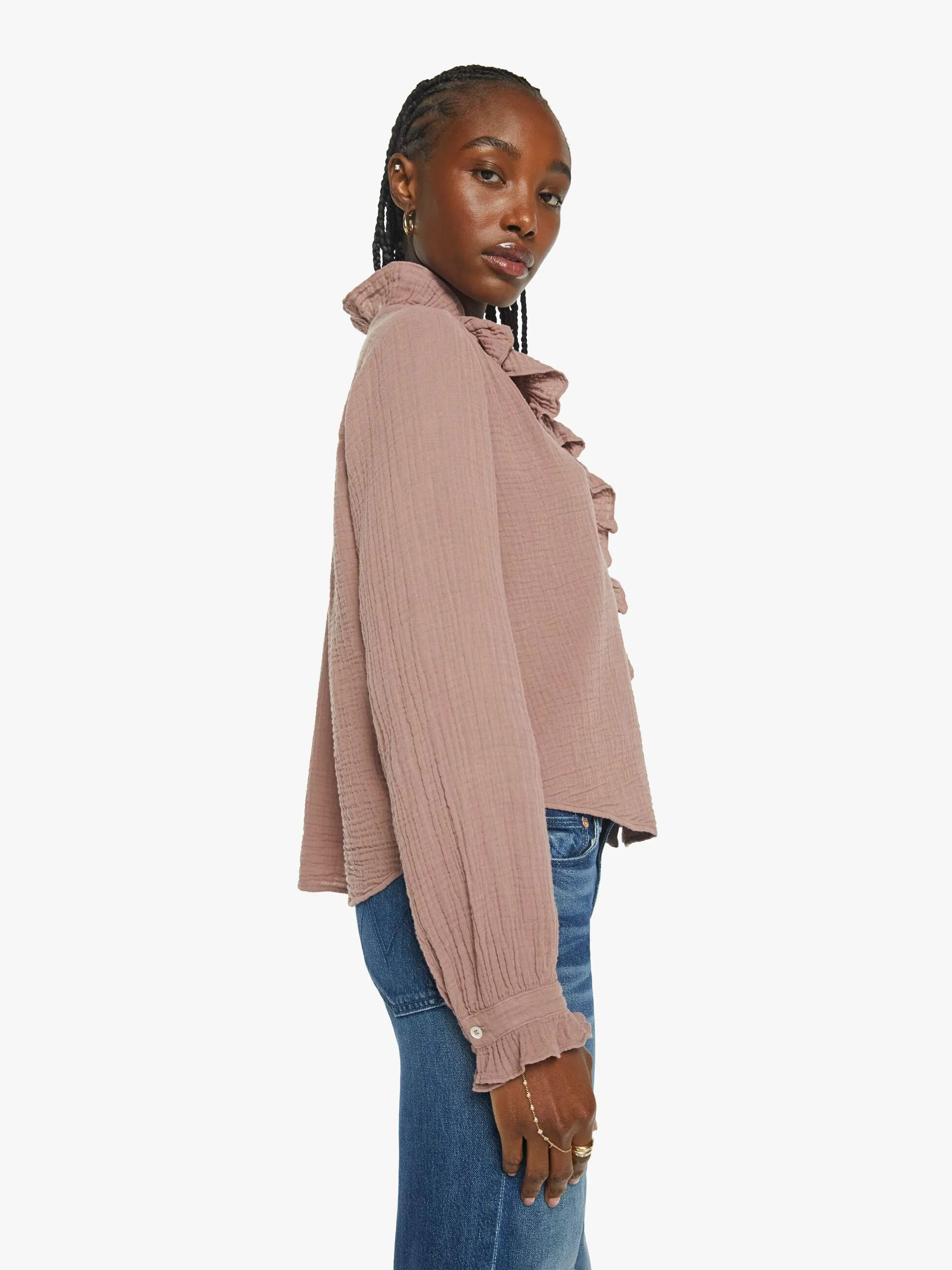 XiRENA Gillian Shirt - Dusty Rose